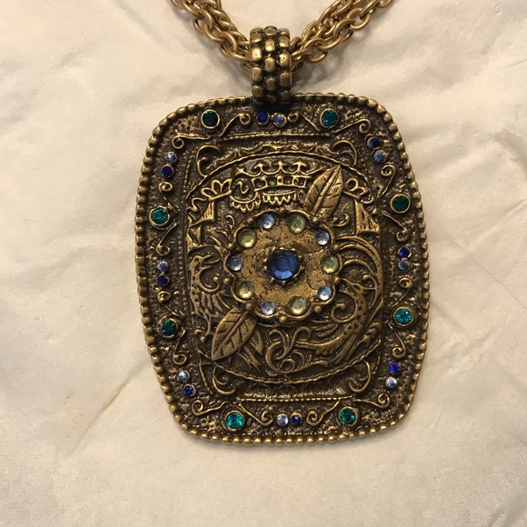 Rosa Flores necklace statement piece - Picture 1 of 6